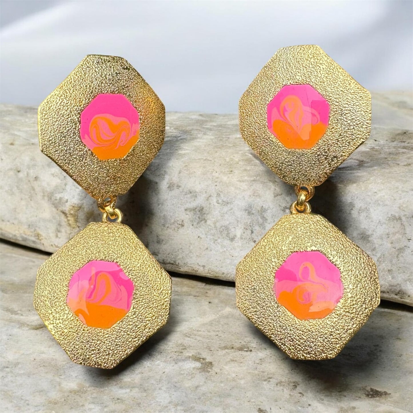 Geo Glam Hexa Drops