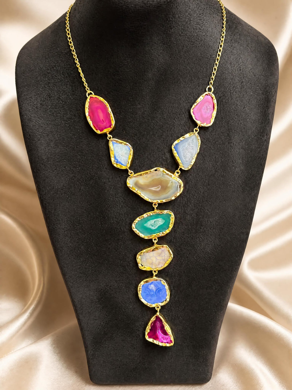 Individually Yours Agate Necklace - Horizon Glow Geode
