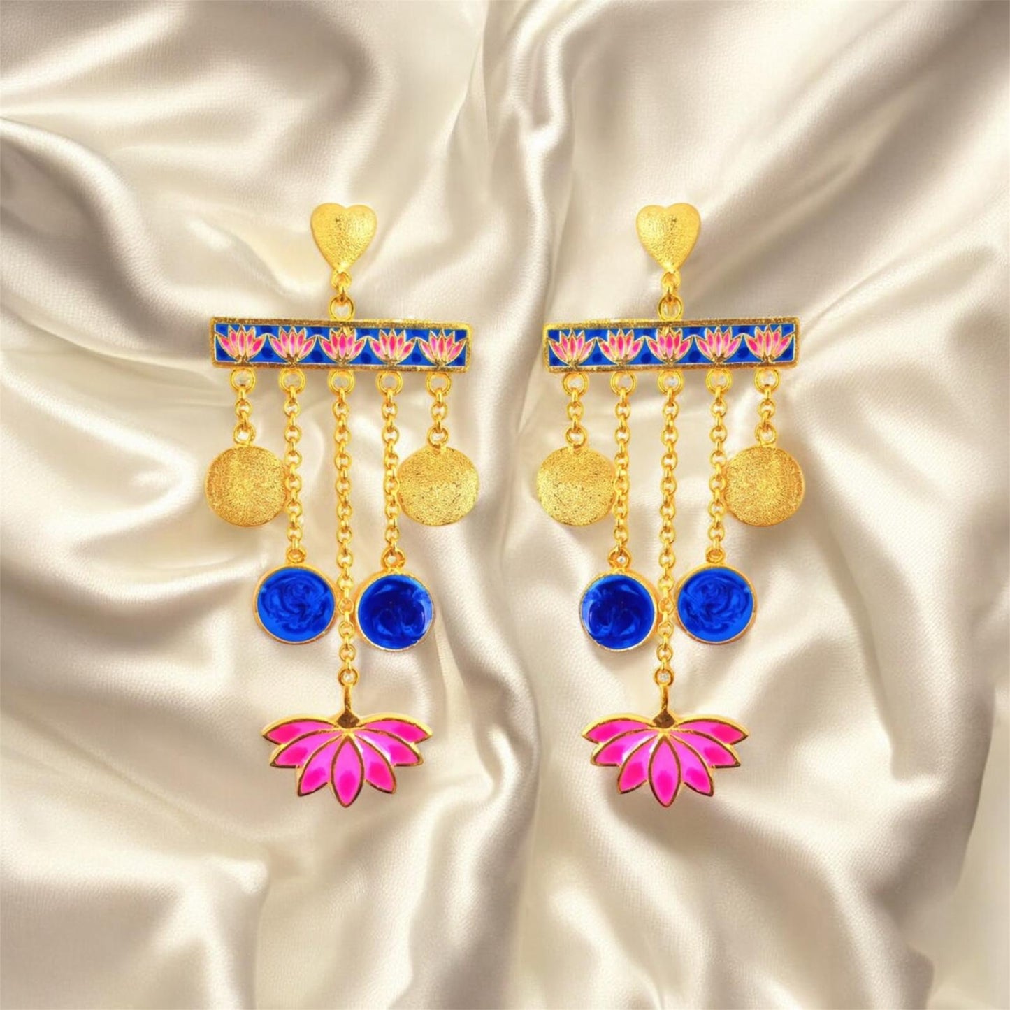 Lotus Radiance Earrings