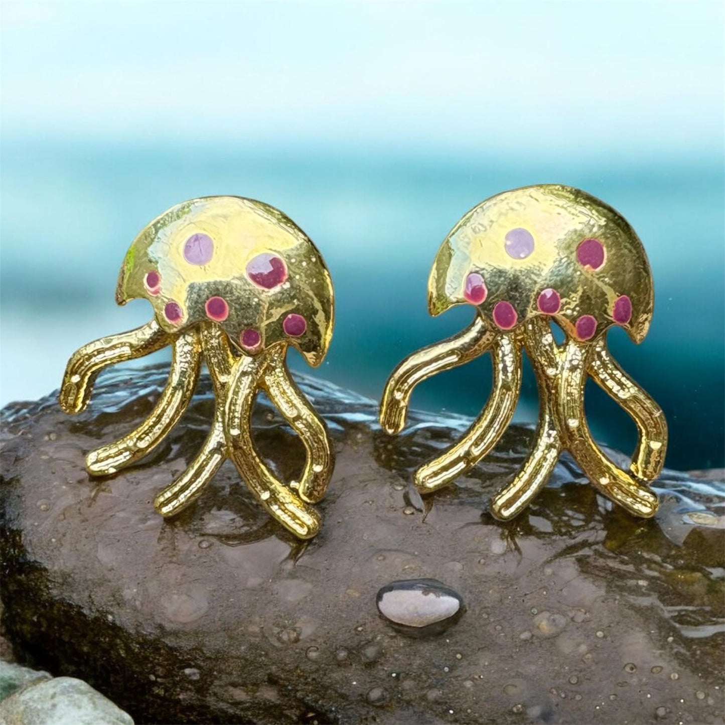 Sea Spark Jelly Studs