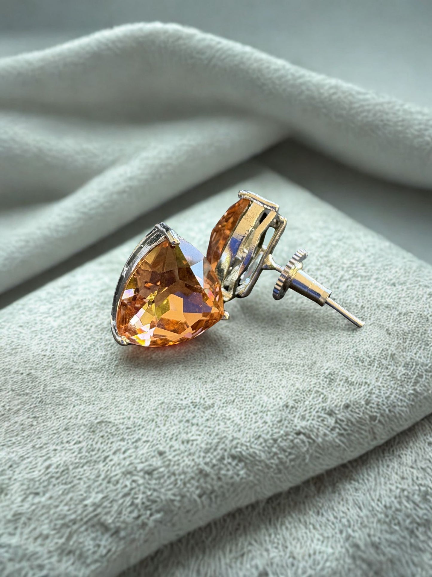 Aurora Prism Triangle Studs