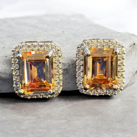 Crystal Frame Studs