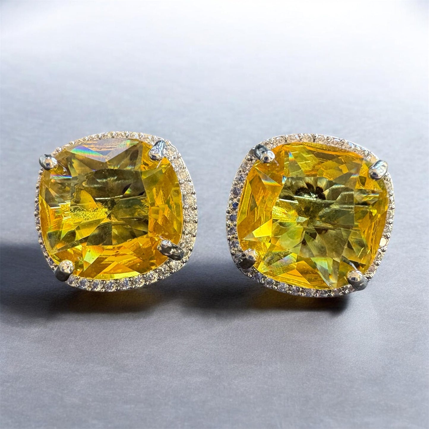 Gem Aura Studs