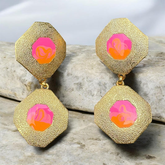 Geo Glam Hexa Drops