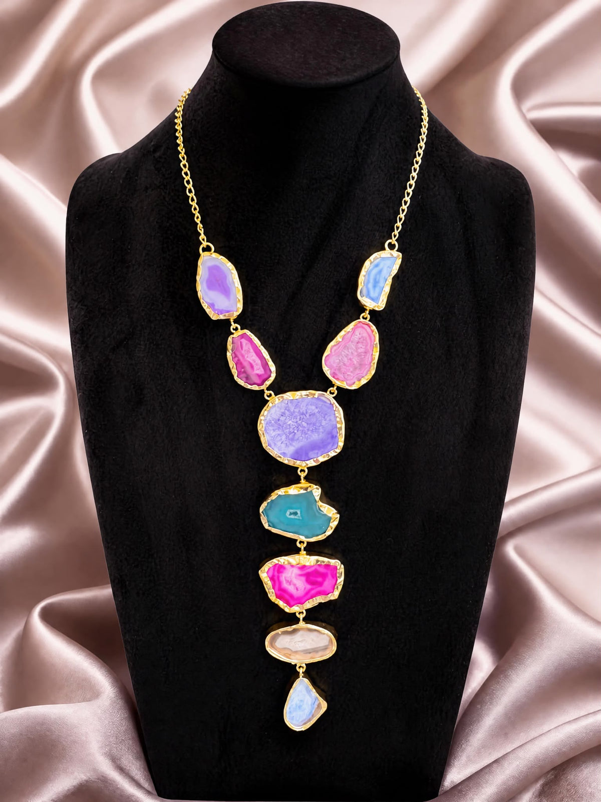 Individually Yours Agate Necklace - Aurora Geode