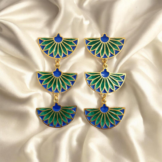 Peacock Prism Earrings