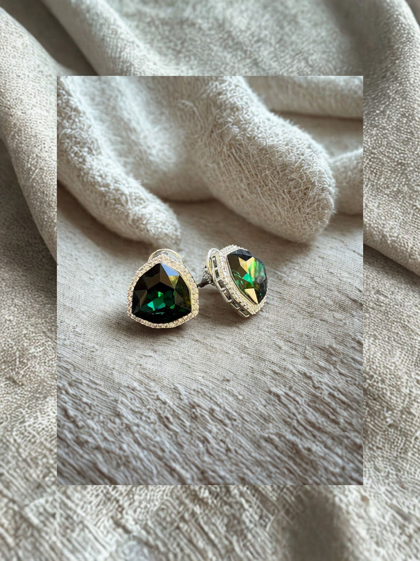 Royal Ember Cushion Studs