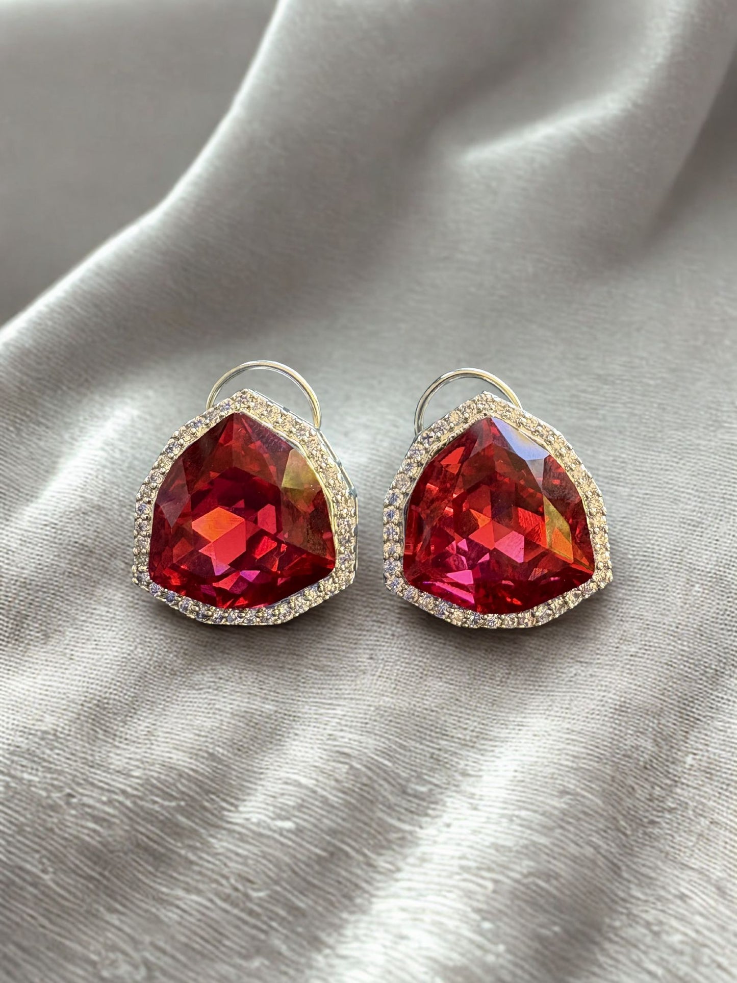 Royal Ember Cushion Studs
