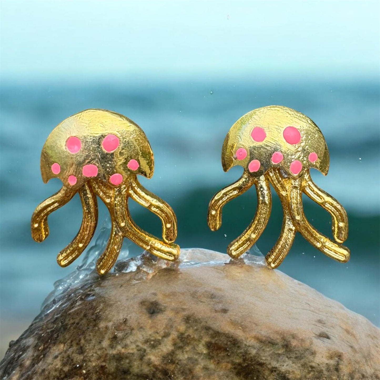 Sea Spark Jelly Studs