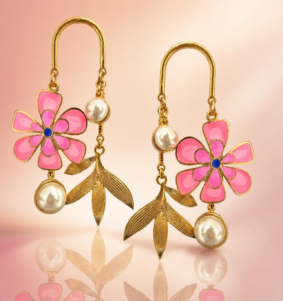 Splash of Petals Earrings