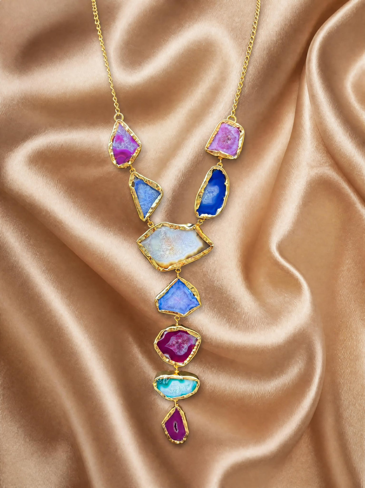 Individually Yours Agate Necklace - Twilight Prism Geode