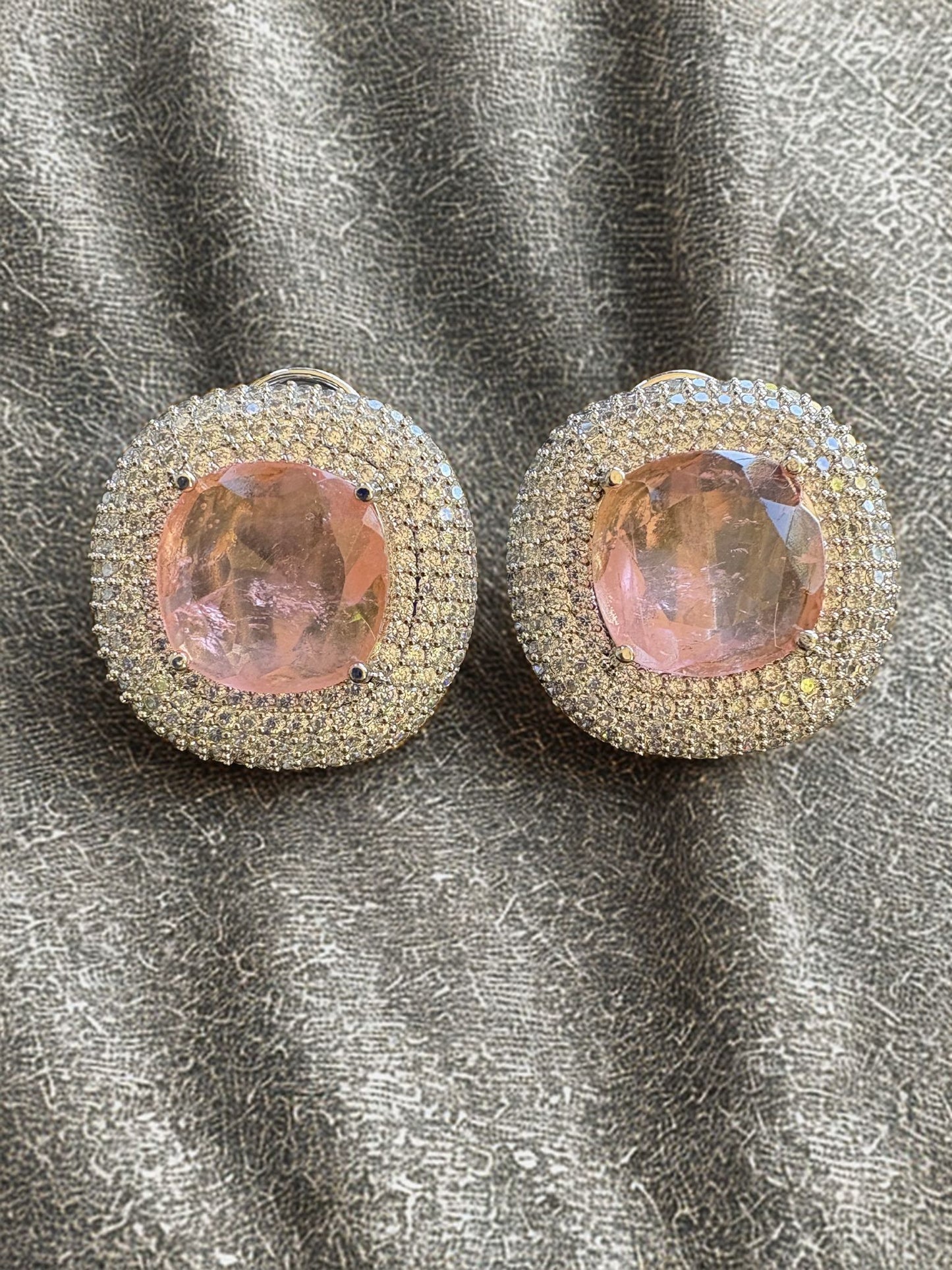 Verdant Halo Luxe Studs